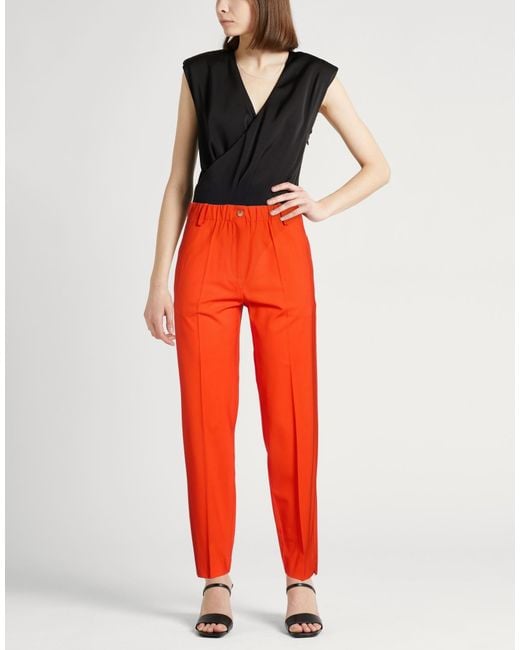 Alysi Red Pants