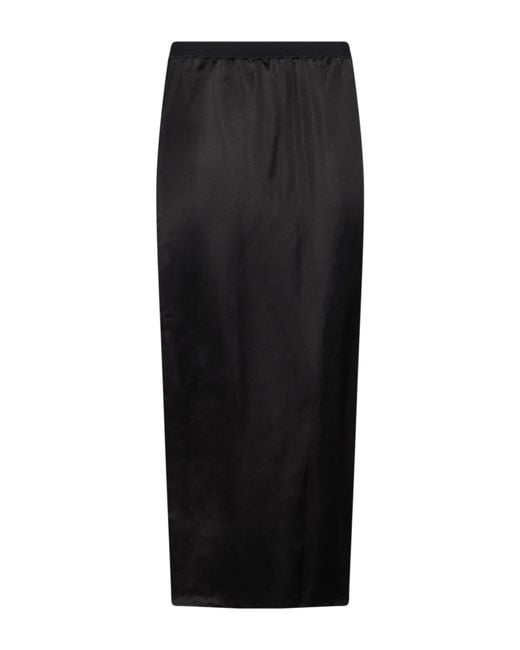 Wardrobe NYC Black Midi Skirt Viscose