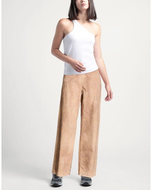 Please Natural Light Pants Cotton, Elastane