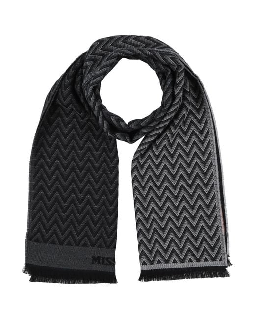Sciarpa di Missoni in Black da Uomo