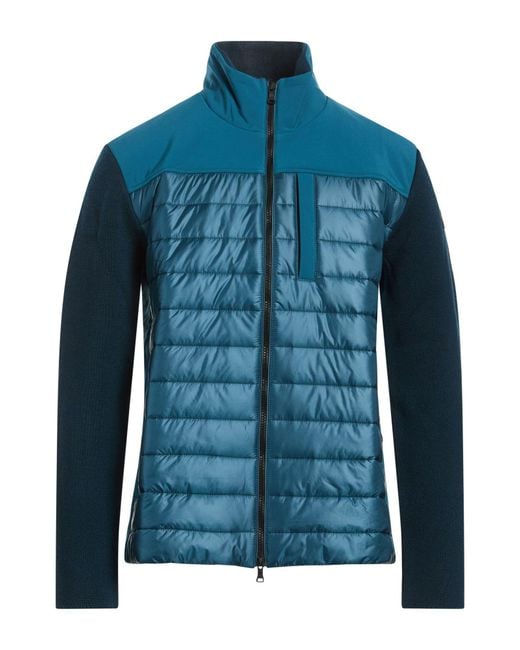 Paul & Shark Blue Deep Puffer Nylon, Wool for men