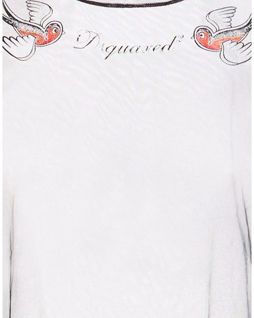 DSquared² White Top Polyamide
