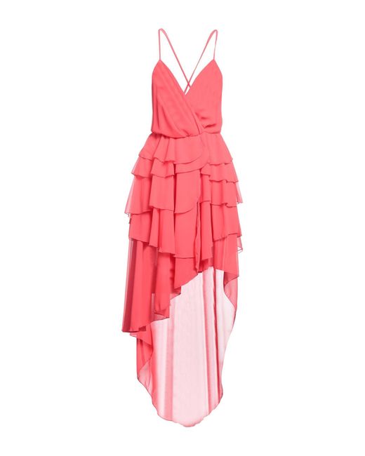 Marc Ellis Pink Midi Dress