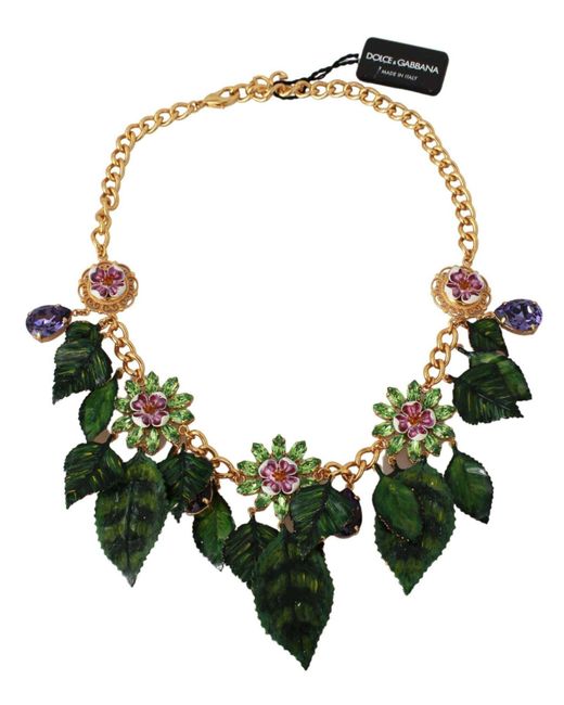 Dolce & Gabbana Green Halskette