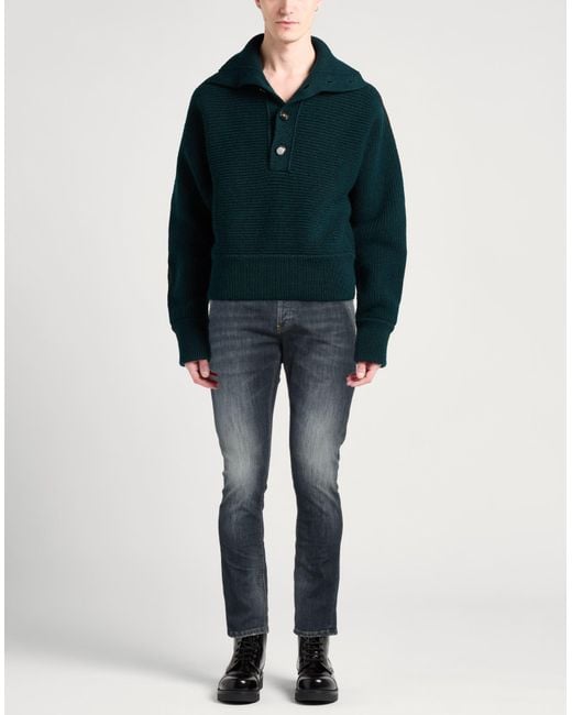 Dondup Blue Faded Skinny Jeans for men