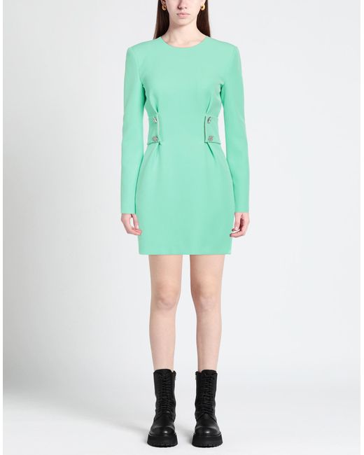 Chiara Ferragni Green Mini Dress