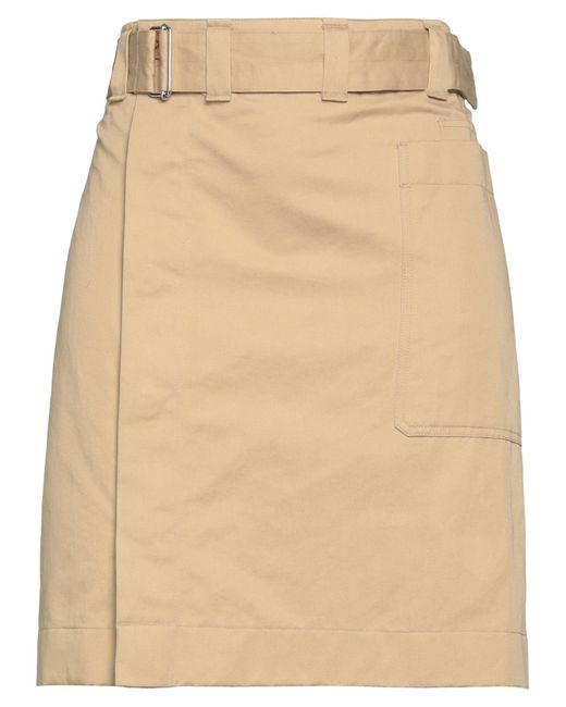 Lemaire Natural Mini Skirt
