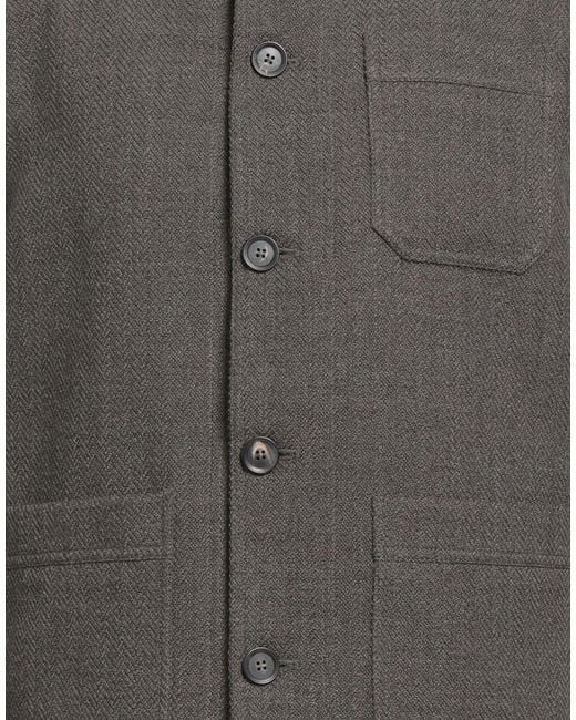 Circolo 1901 Gray Jacket Virgin Wool, Cotton for men