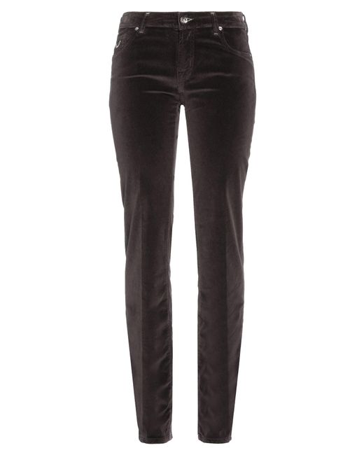 Jacob Cohen Black Dark Pants Cotton, Elastane