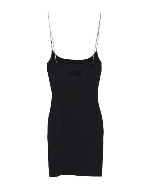 Gcds Black Mini Dress