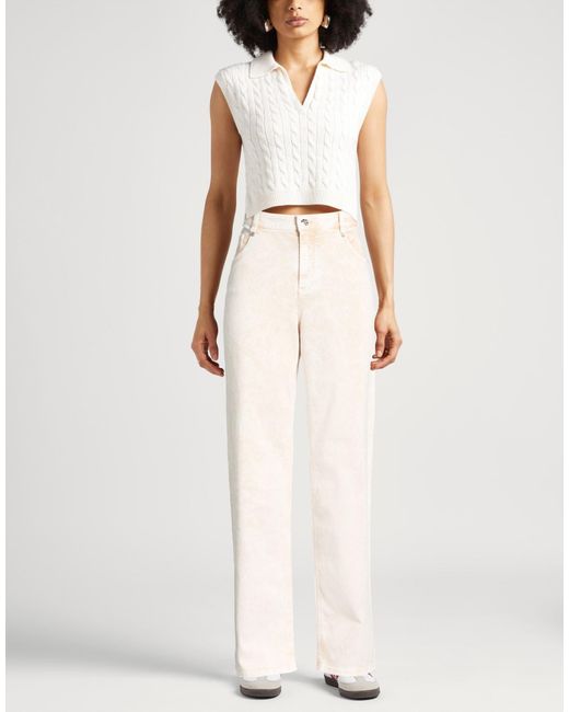 Blumarine White Jeans