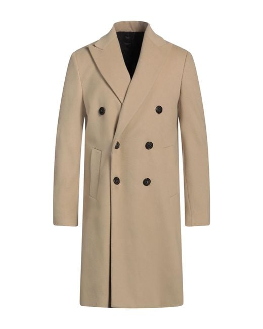 Brian Dales Natural Coat Wool, Polyamide for men