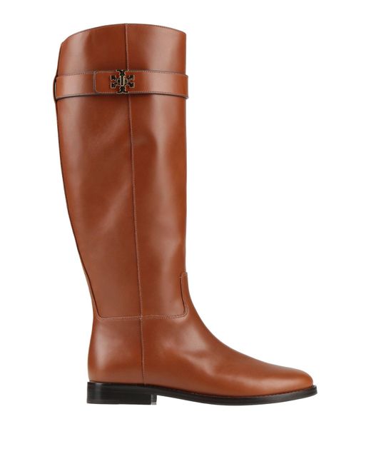 Tory Burch Brown Tan Boot Leather