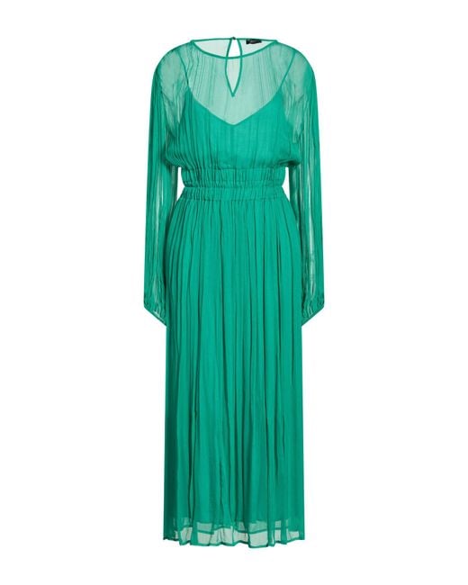 Liu Jo Green Midi Dress