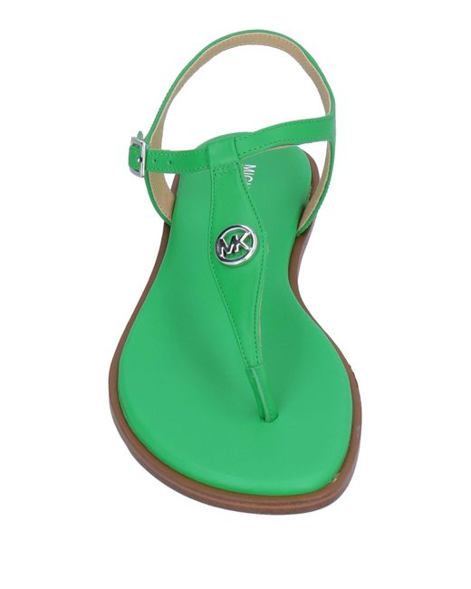 Sandalias de dedo MICHAEL Michael Kors de color Green