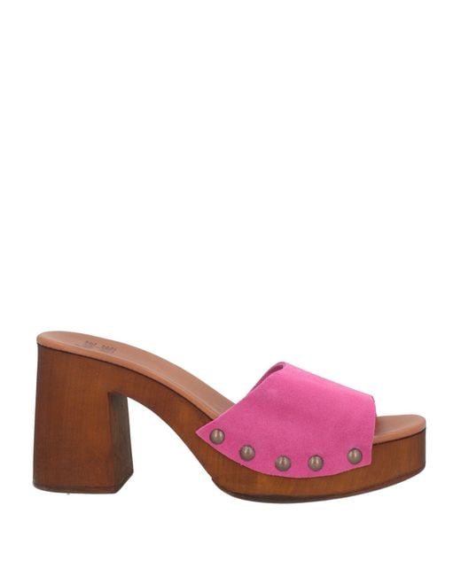 Mare Mare Pink Mules & Clogs