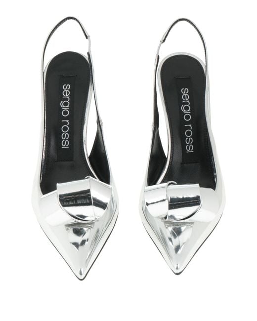 Sergio Rossi White Pumps