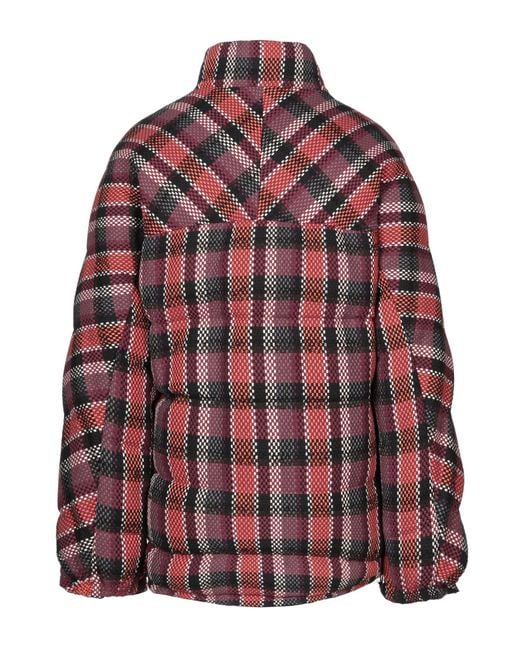 Martine Rose Red Down Jacket for men