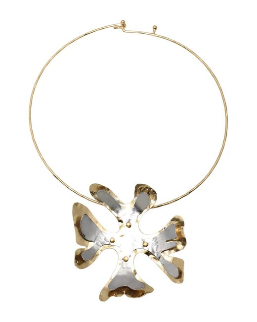 Collana di Tory Burch in Metallic