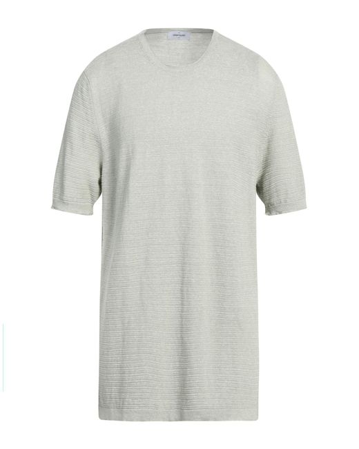 Gran Sasso Gray Light Sweater Linen, Cotton for men