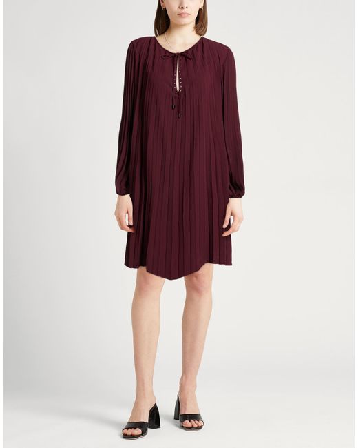Liu Jo Purple Mini Dresses