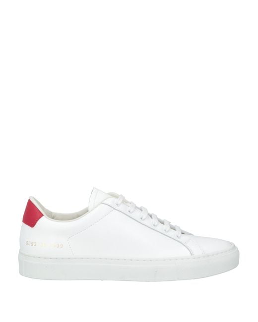 Common Projects White Sneakers Leather