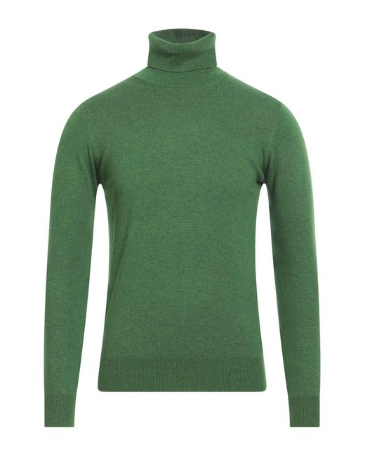 Cashmere Company Green Turtleneck for men