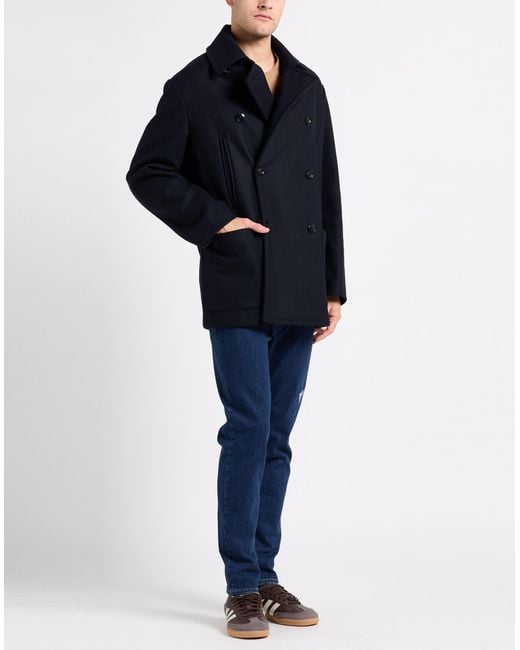 Barena Blue Coat Wool, Polyamide for men