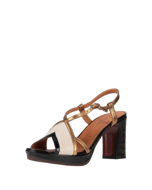 Chie Mihara Metallic Sandals