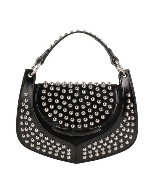 Del Core Black Handbag Leather