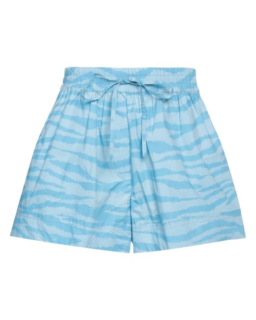Ganni Blue Shorts & Bermudashorts