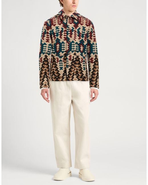Bob Natural Jacket Polyester, Viscose, Virgin Wool for men