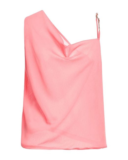 Siste's Pink Capsule Top Polyester