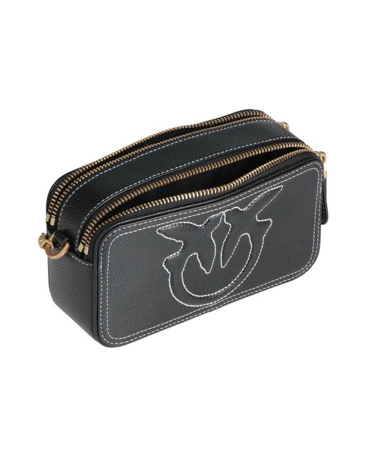 Pinko Black Cross-Body Bag Leather