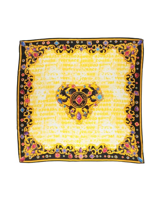 Versace Jeans Couture Metallic Scarf