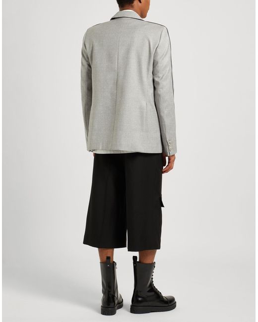 Vetements Gray Blazer Virgin Wool for men