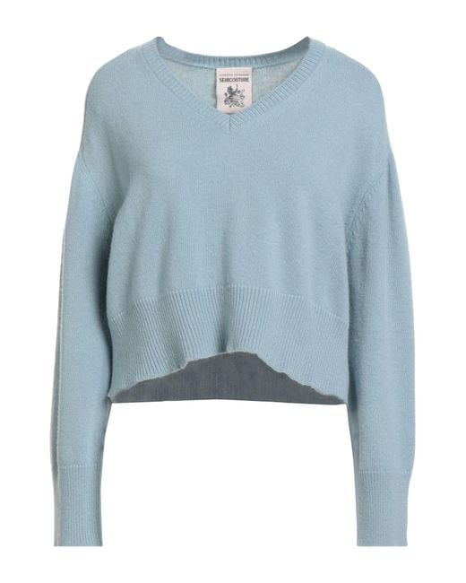 Pullover Semicouture de color Blue