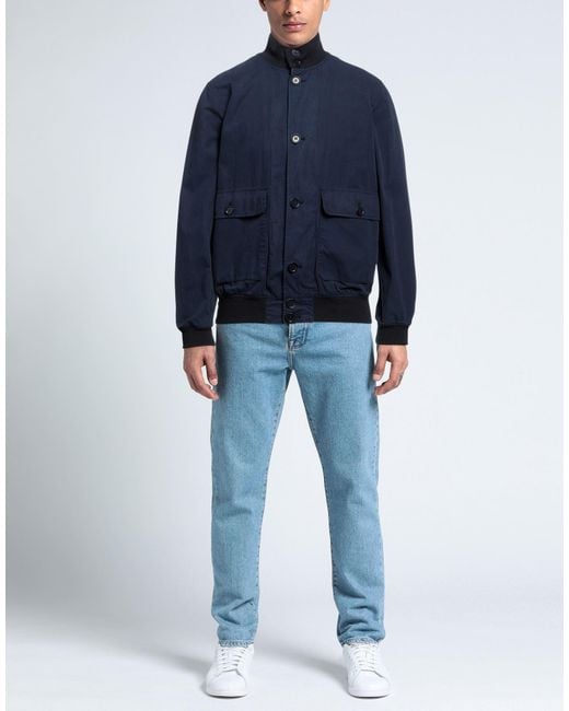Aspesi Blue Jacket for men