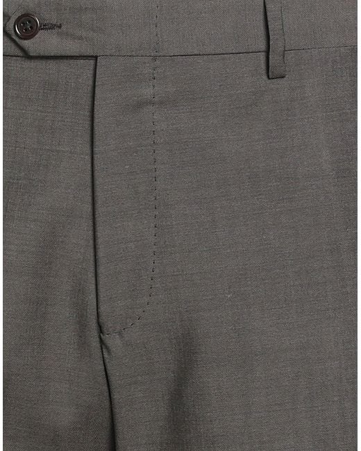 Tombolini Gray Pants Virgin Wool for men