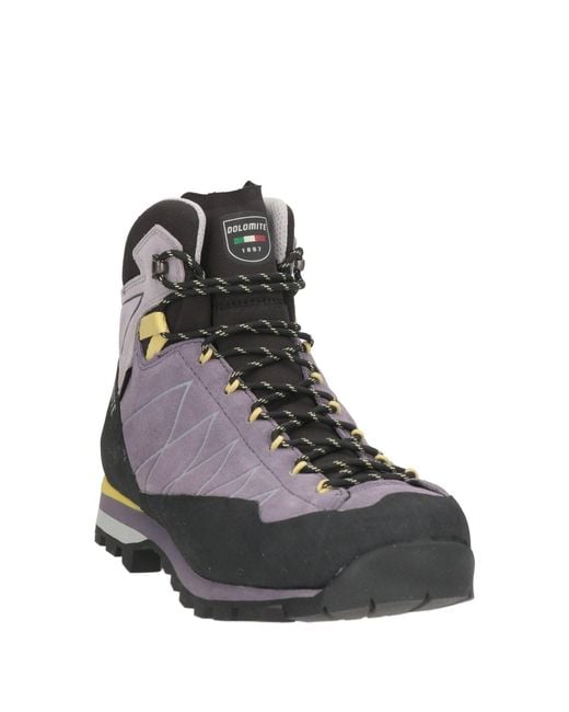 Dolomite Brown Ankle Boots Leather, Synthetic Material
