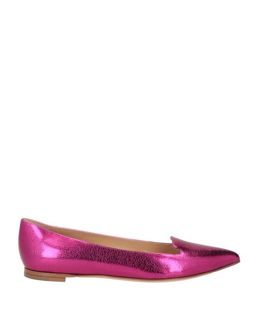 Sergio Rossi Pink Loafers