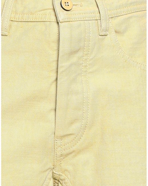 Jil Sander Yellow Jeans