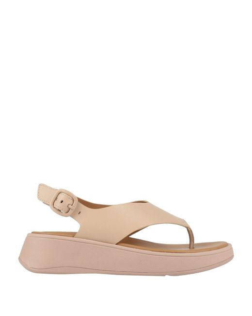 Fitflop Natural Blush Thong Sandal Leather, Rubber