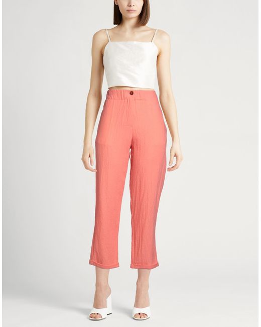 Alysi Red Trouser