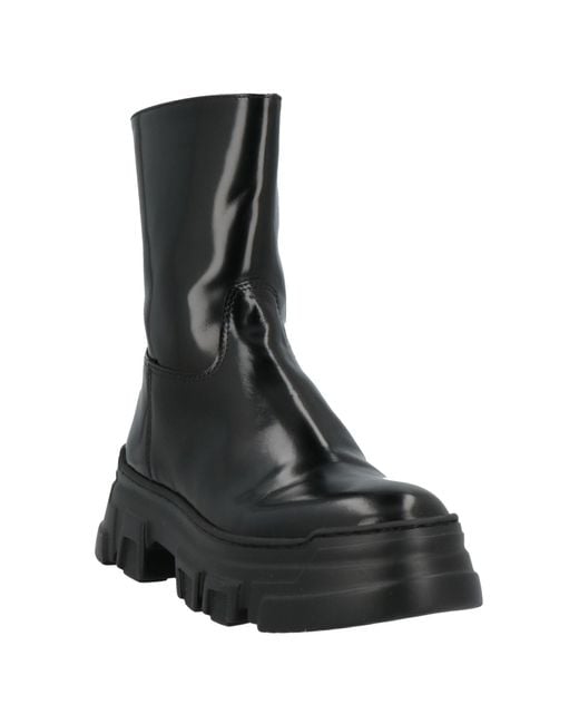 Pollini Black Ankle Boots