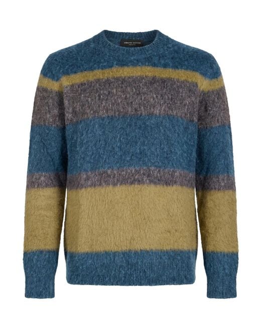Pullover Roberto Collina de hombre de color Blue