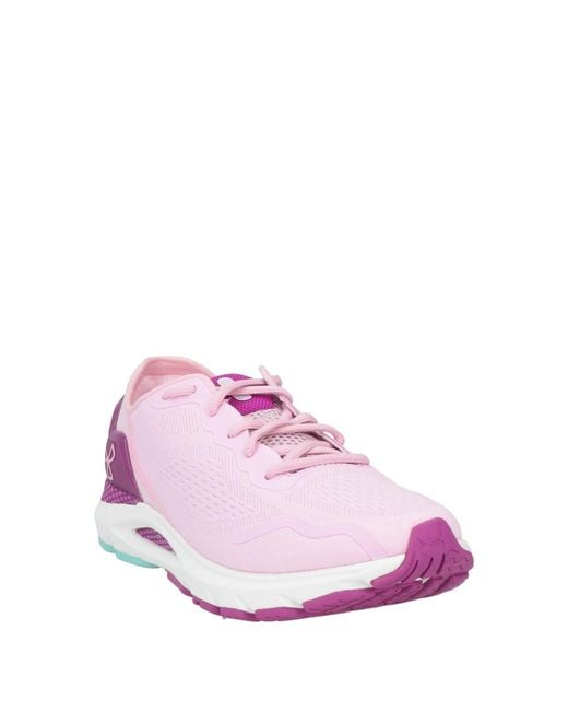 Under Armour Pink Hovr Sonic 6 Sneakers Textile Fibers
