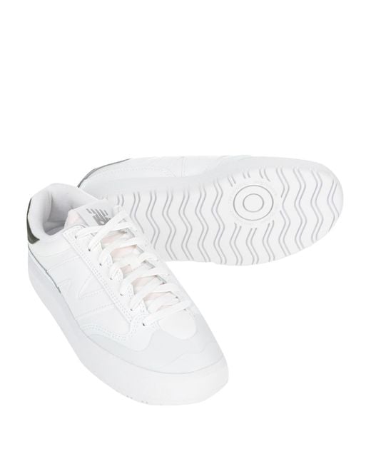 New Balance White Trainers