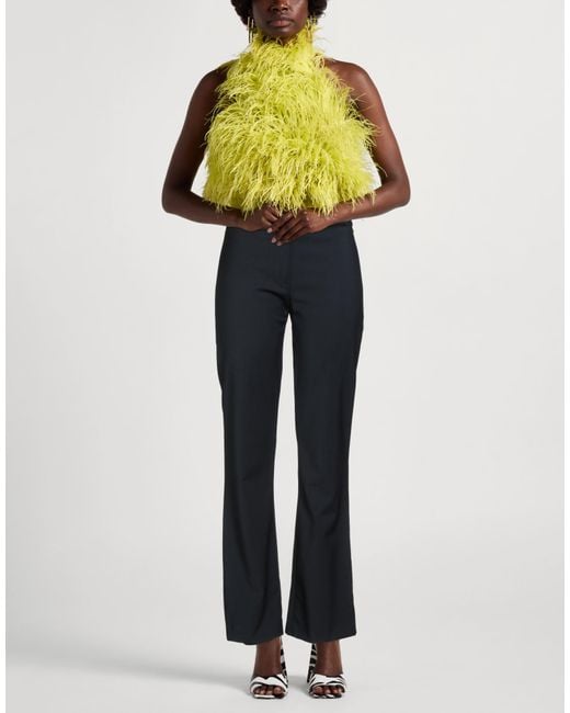 SEVENTY VENEZIA Blue Midnight Pants Virgin Wool, Elastane