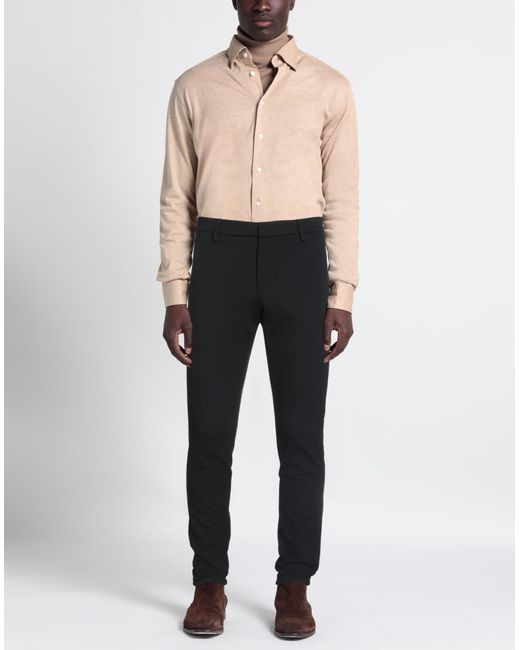 Dondup Black Pants for men
